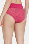Zivame Anti-Microbial High Rise Full Coverage Tummy Tucker Hipster Panty (Pack of 2) - Multicolor — thumbnail 3